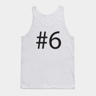 Hashtag 6 #6 Tank Top